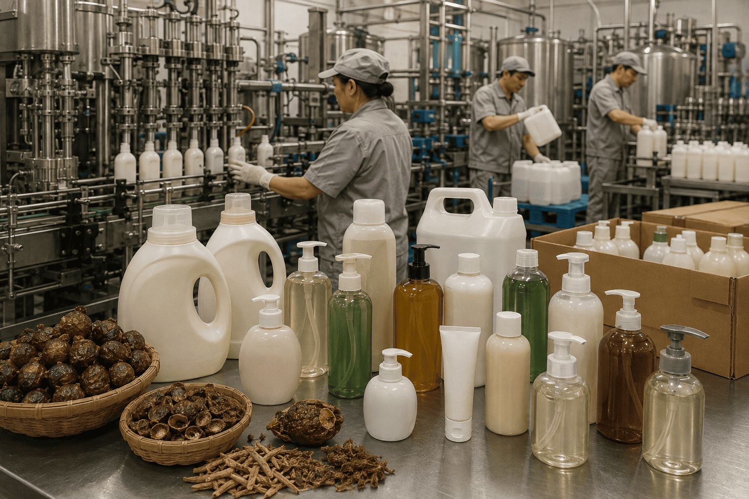Soapberry Care OEM ODM product range Soapberry Care OEM ODM soapberry laundry shampoo and cleaning products